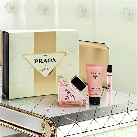 prada perfume pouch|prada paradoxe gift sets.